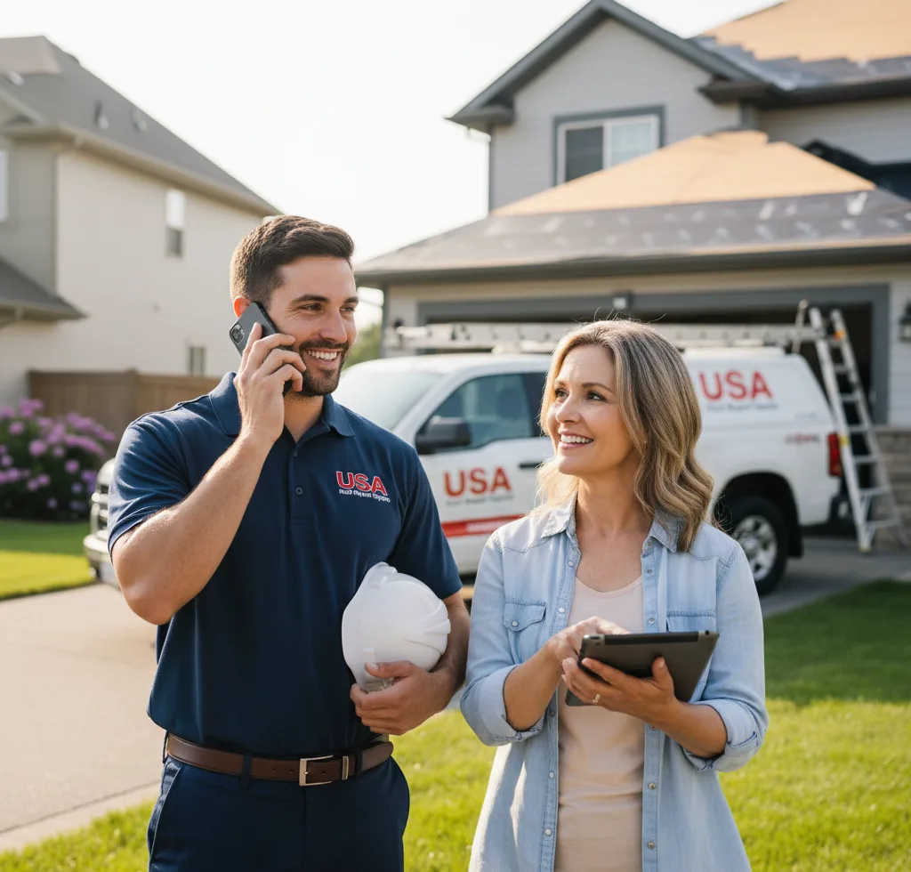 USA Roof Repair Experts customer support in Florence